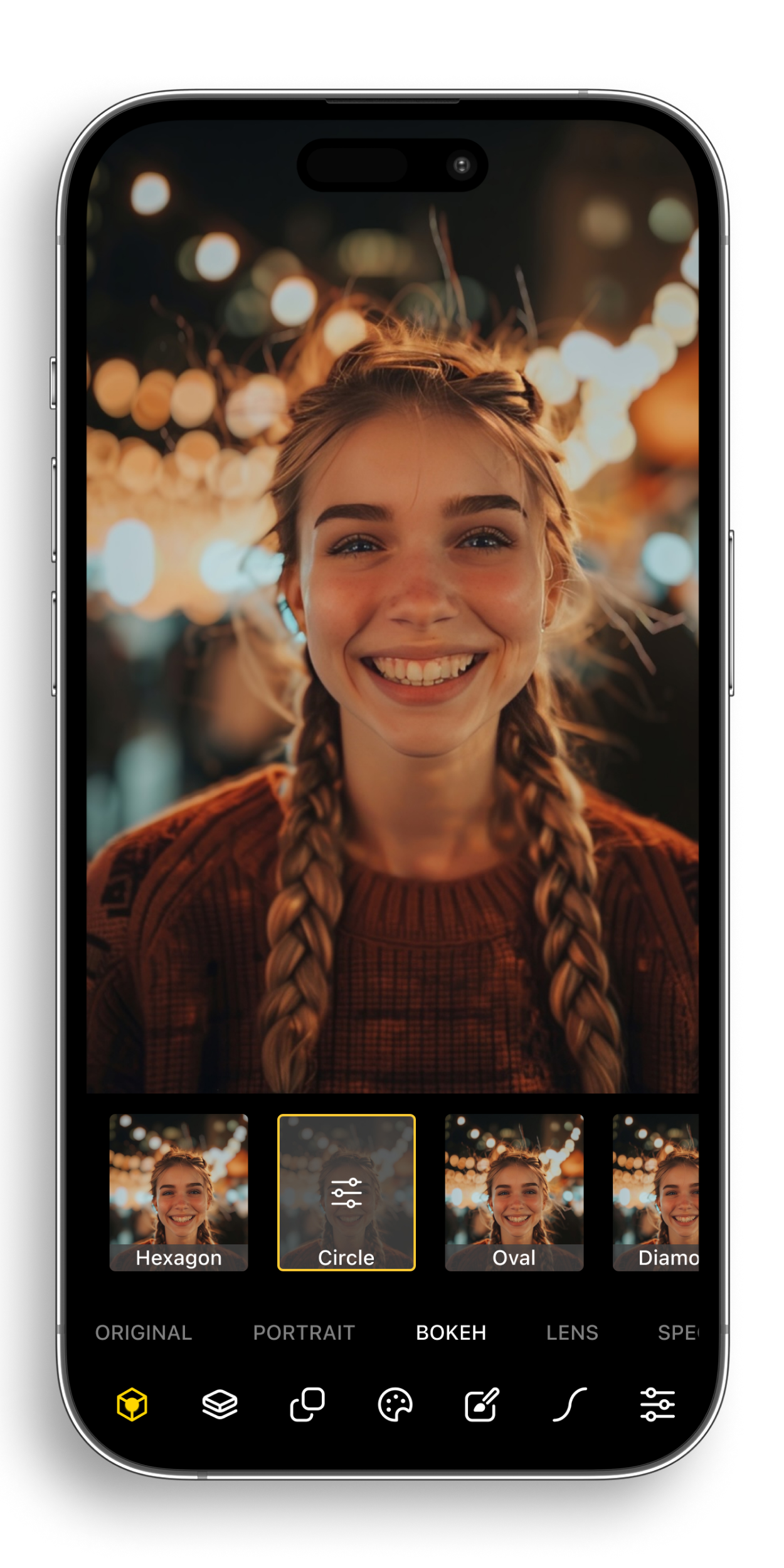 Phocus portrait mode editor